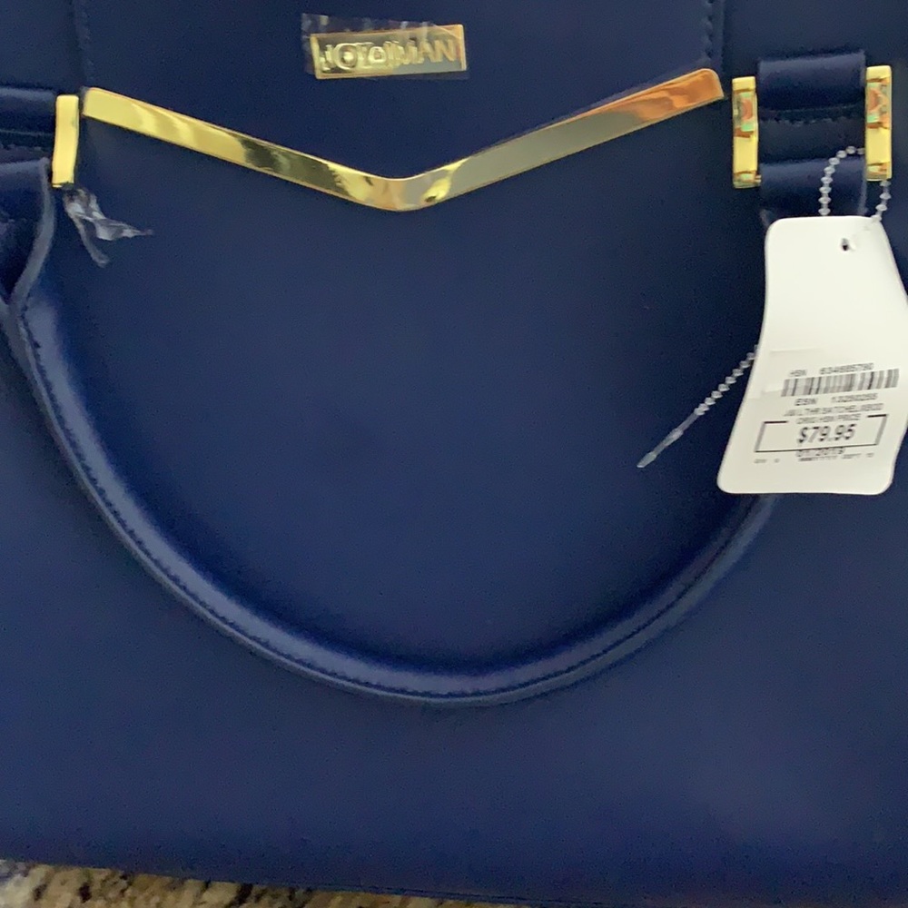 Joy & Iman stunning cobalt blue